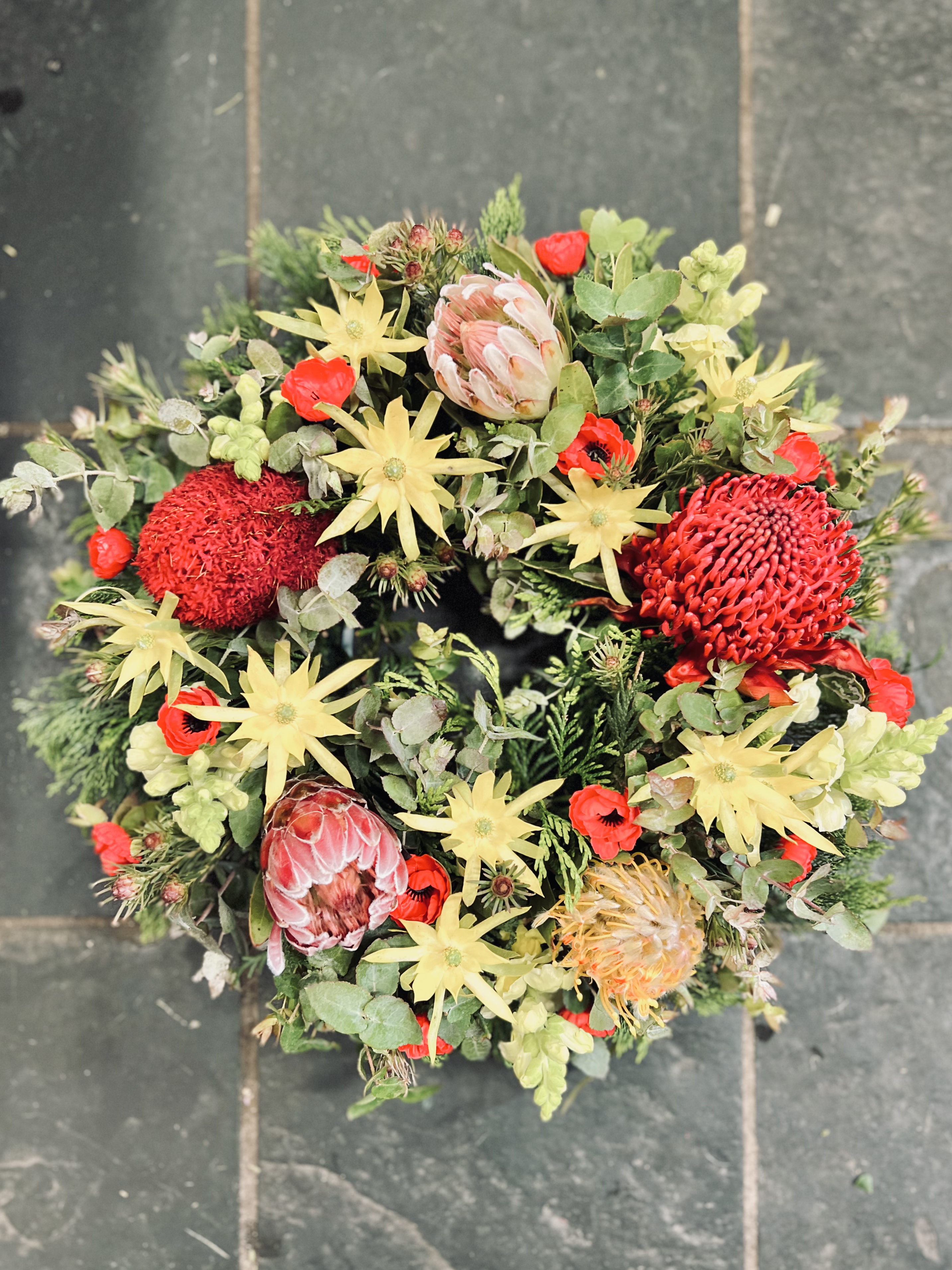 Native Floral Wreath