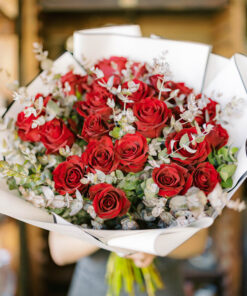 Close Up Photo of Dorcas Double Dozen Bouquet