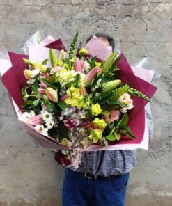 Colourful Corporate Flower Bouquet Arrangement